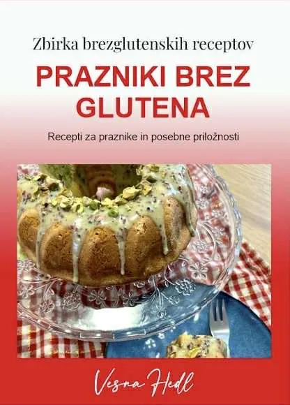 Naslovnica knjižice Prazniki brez glutena