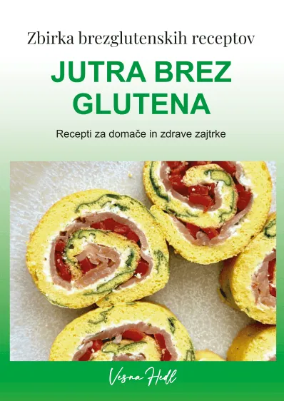 Naslovnica knjižice Jutra brez glutena